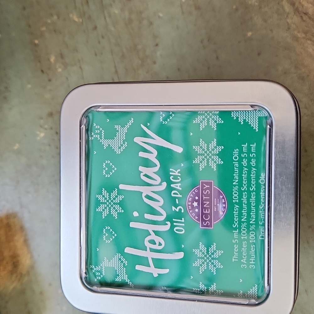 SCENTSY Holiday Oil 3-PACK